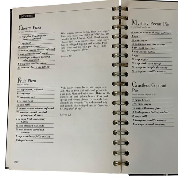 Plain & Fancy Cookbook Junior League Of Richardson Texas 1984 Recipes Hardcover - Picture 11 of 11